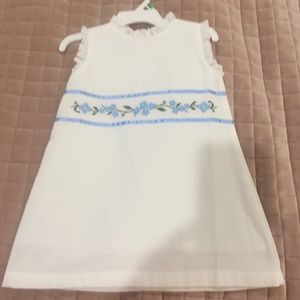 the oaks size 2 toddler white dress